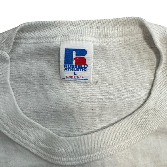 Vintage Guthrie Piety and Thrift Coat of Arms Virginia Large Single Stitch - Picture 3 of 6